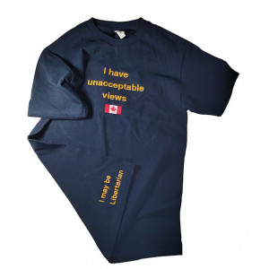 I Have Unacceptable Views Tee T-Shirt (IHUV)