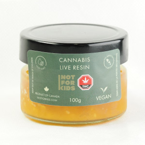 Not For Kids THC Live Resin in Fresh Terpene Sauce 50ml +