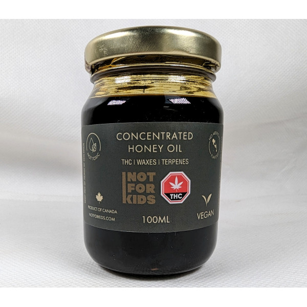 Not For Kids 100gr Processed THC Honey Oil